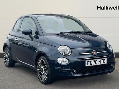 Blue Used 2020 Fiat 500 Launch Edition Hatchback | £8,795 (Fair price)