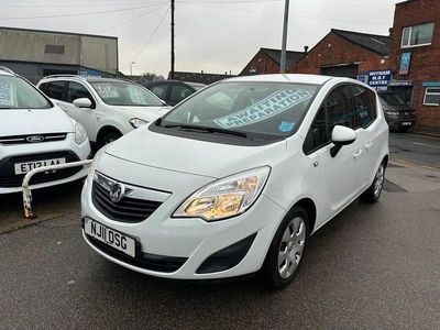 Used Vauxhall Meriva 100 HP (73 kW) 2011 White MPV