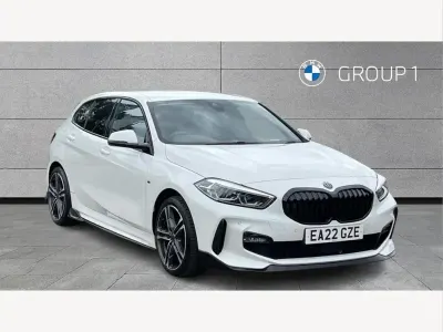 Used BMW 118 M Sport 134 HP (98 kW) 2022 White Hatchback
