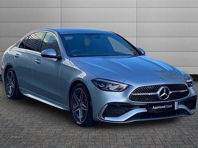 Used Mercedes C300 AMG line 258 HP (189 kW) 2022 High tech silver Sedan