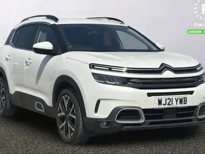 Used Citroën C5 Aircross Shine 131 HP (96 kW) 2021 White SUV