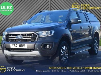 Grey Used 2021 Ford Ranger Wildtrack Pickup | £25,495 (Expensive)