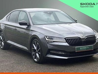 Used Skoda Superb SportlinePlus 147 HP (108 kW) 2024 Grey Hatchback