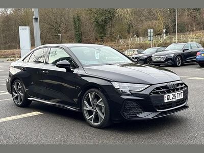 Used Audi A3 Black Edition 147 HP (108 kW) 2025 Black Sedan