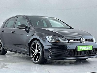 Used VW Golf VII GTD 2017 Black Hatchback