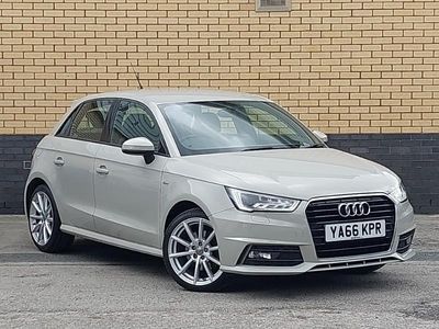Used Audi A1 S-Line 150 HP (110 kW) 2017 Beige Hatchback