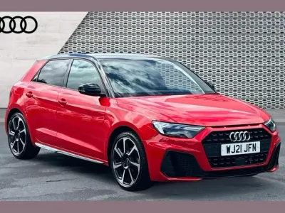 Used Audi A1 Black Edition 147 HP (108 kW) 2021 Red SUV