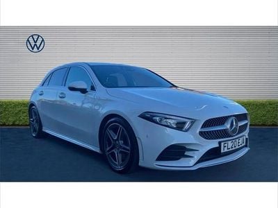 Used Mercedes A220 AMG Line Premium 190 HP (139 kW) 2020 White Hatchback