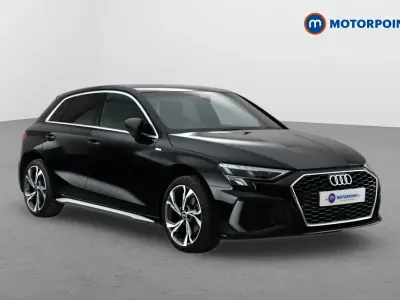 Used Audi A3 S-Line 2023 Black Sedan