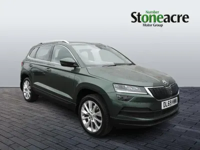 Used Skoda Karoq 150 HP (110 kW) 2019 Green SUV