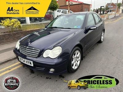 Used Mercedes C200 Avantgarde 122 HP (89 kW) 2004 Black Sedan