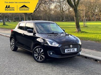 Black Used 2018 Suzuki Swift SZ5 Hatchback | £8,295 (Fair price)