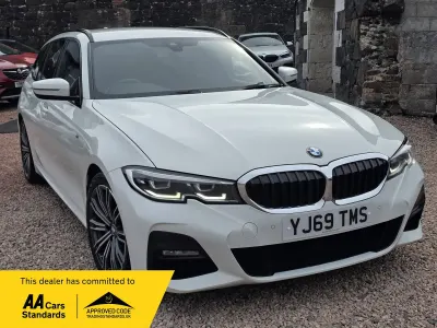 Used BMW 320 M Sport 190 HP (139 kW) 2020 White Estate