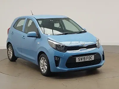 Used Kia Picanto 2019 Blue Hatchback