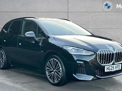 Black sapphire Used 2025 BMW 225 Active Tourer M Sport MPV | £29,395