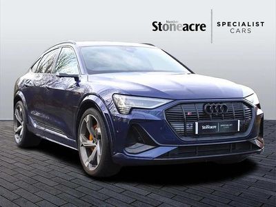 Used Audi e-tron Sportback Advanced 369 kW (503 HP) 2022 Blue SUV