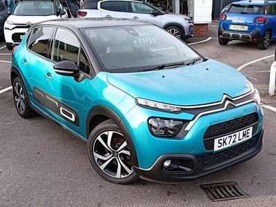 Used Citroën C3 PureTech 83 HP (61 kW) 2022 Blue Hatchback