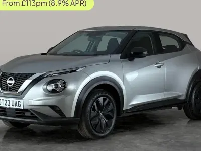 Used Nissan Juke Acenta 114 HP (83 kW) 2023 Silver SUV