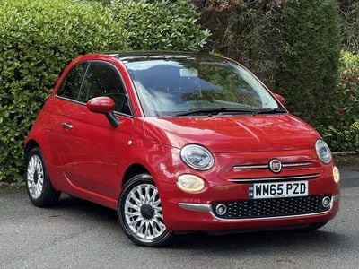 Used Fiat 500 Lounge 69 HP (50 kW) 2015 Red Hatchback