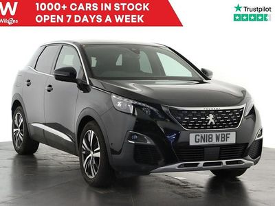 Used Peugeot 3008 GT-line 130 HP (95 kW) 2018 Black SUV