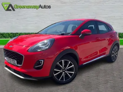 Used Ford Puma Titanium 125 HP (91 kW) 2021 Red SUV