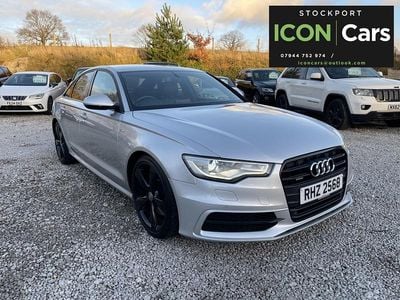 Silver Used 2013 Audi A6 Black Edition Sedan | £7,450 (Fair price)