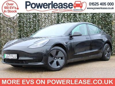 Black Used 2021 Tesla Model 3 Standard Range Plus Sedan | £17,444 (Good price)