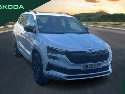 Used Skoda Karoq SportLine 147 HP (108 kW) 2023 White SUV