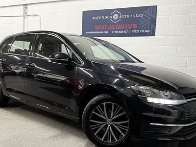 Used VW Golf VII SE 125 HP (91 kW) 2017 Black Hatchback