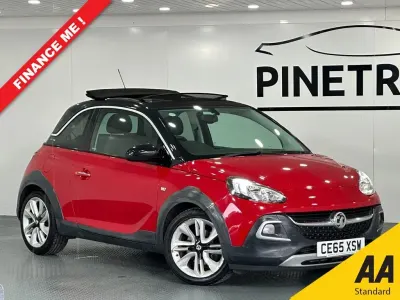 Used Vauxhall Adam Rocks 115 HP (84 kW) 2015 Red Hatchback