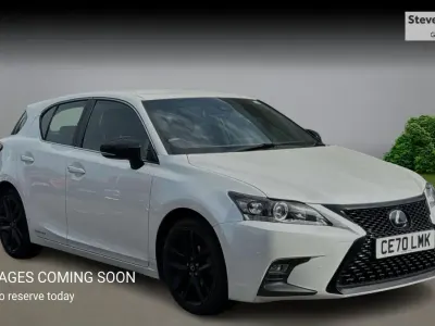 Used Lexus CT200h 2020 White Hatchback
