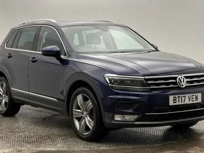 Used VW Tiguan SEL 180 HP (132 kW) 2017 Blue SUV