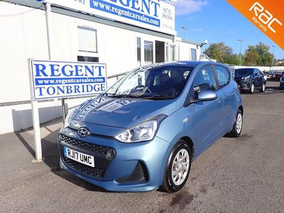 Blue Used 2017 Hyundai i10 SE Hatchback | £5,995 (Fair price)