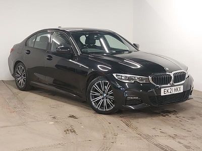 Black Used 2021 BMW 320 M Sport Sedan | £22,498 (Fair price)