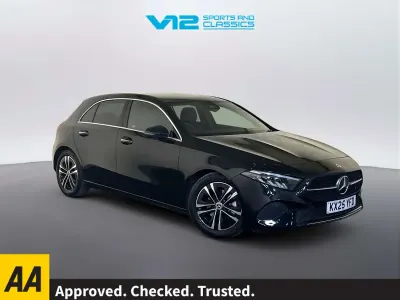Used Mercedes A180 Executive 150 HP (110 kW) 2025 Black Hatchback