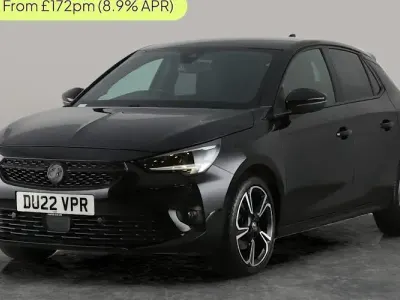 Used Vauxhall Corsa Edition 131 HP (96 kW) 2022 Black Hatchback
