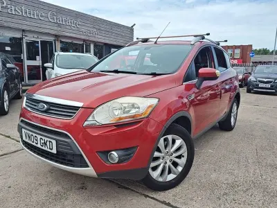 Used Ford Kuga Titanium 136 HP (100 kW) 2009 Red SUV