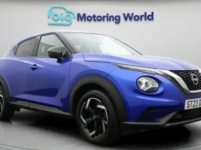 Used Nissan Juke N-Connecta 114 HP (83 kW) 2023 Blue SUV