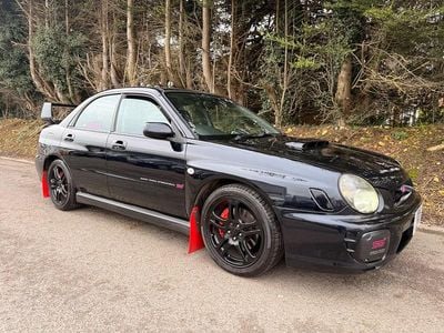 Used Subaru Impreza 248 HP (182 kW) 2001 Blue Hatchback