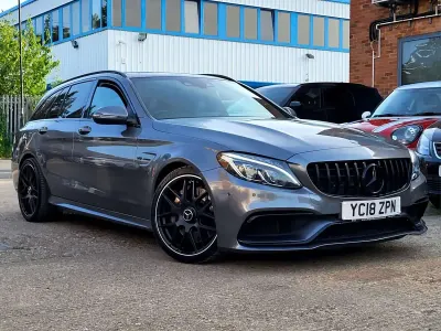 Used Mercedes C63 AMG Premium 476 HP (350 kW) 2018 Grey Estate