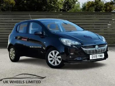 Gebraucht Vauxhall Corsa Design Edition 90 PS (66 kW) 2018 Schwarz Kleinwagen