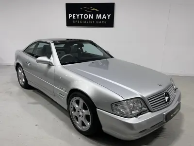 Used Mercedes SL500 Edition 2001 Silver Cabriolet