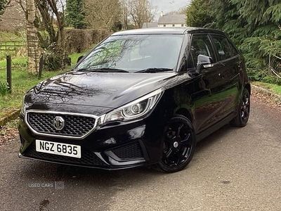 Used MG MG3 Excite 106 HP (77 kW) 2019 Black Hatchback
