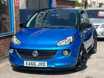 Used Vauxhall Adam 70 HP (51 kW) 2016 Blue Hatchback