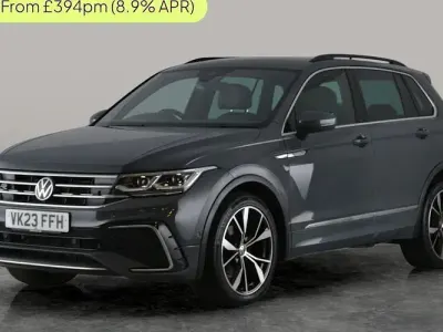 Second-hand VW Tiguan R-line 150 CP (110 kW) 2023 Gri SUV