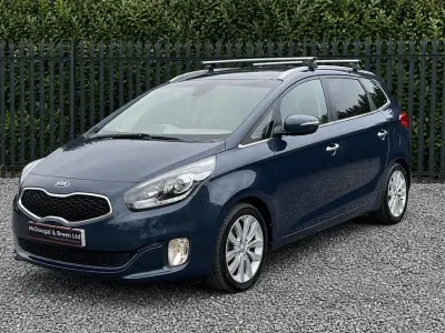 Used Kia Carens 2014 Blue MPV