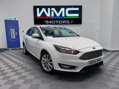 Used Ford Focus Titanium 115 HP (84 kW) 2015 White Hatchback