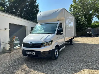 Used MAN TGE 140 HP (102 kW) 2023 White Van