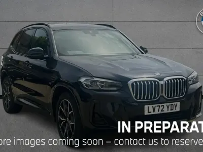 Used BMW X3 M Sport 292 HP (214 kW) 2022 Black SUV