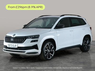 Used Skoda Karoq SportLine 150 HP (110 kW) 2023 White SUV